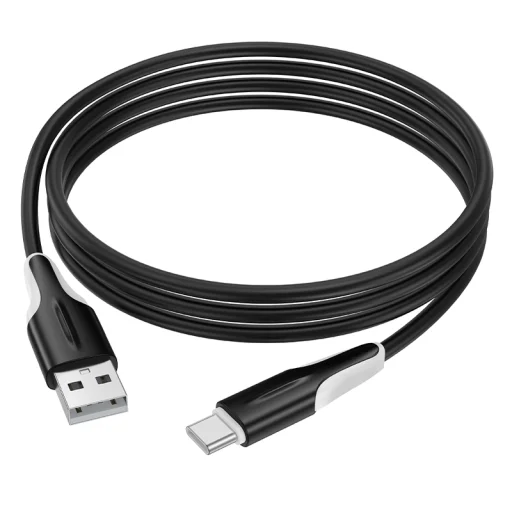 Borofone Kábel BX119 Új - USB - Type C - 3A 1 méter fekete - 3