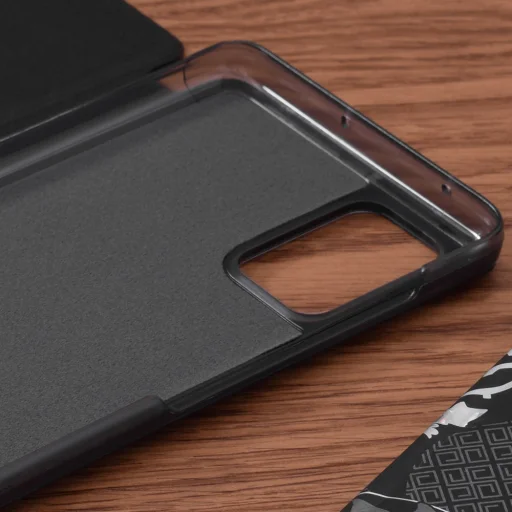  Techsuit - eFold Sorozat - Samsung Galaxy A71 4G - Fekete tok - 3