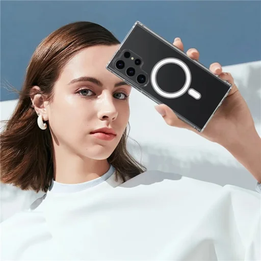  Techsuit - MagSafe Pro - Samsung Galaxy S25 Ultra - Átlátszó tok - 5