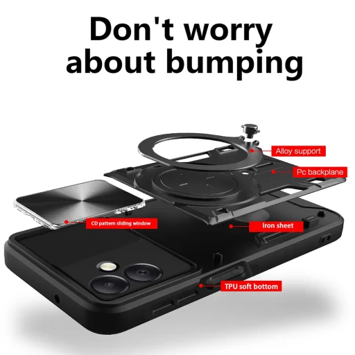  Samsung Galaxy A06 Kék Techsuit CamGuard Pro tok - 2