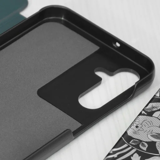  Techsuit - eFold Sorozat - Samsung Galaxy A05s - Sötétzöld tok - 3