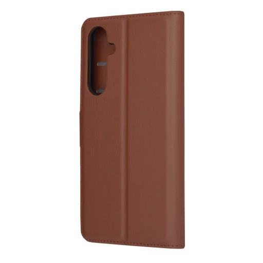  Techsuit - Bőr Folio - Samsung Galaxy A35 5G - Barna tok - 5