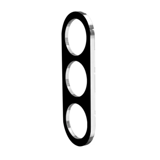  Techsuit - Teljes Kamera Üveg - Samsung Galaxy A55 5G - Fekete üvegfólia - 2