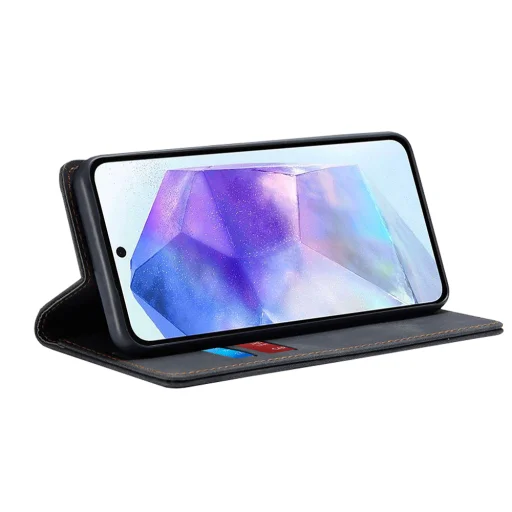  Techsuit - Kényelmes borítás - Samsung Galaxy A55 5G - Fekete tok - 2