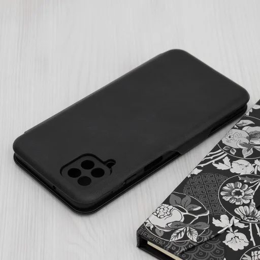  Techsuit - Biztonságos Pénztárca Plusz - Samsung Galaxy A12 / A12 Nacho - Fekete tok - 4