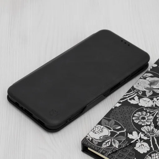  Techsuit - Biztonságos Pénztárca Plusz - Samsung Galaxy A12 / A12 Nacho - Fekete tok - 5