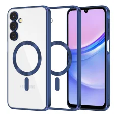  Techsuit - Luxus Kristály MagSafe - Samsung Galaxy A15 4G / A15 5G - Mély Kék tok