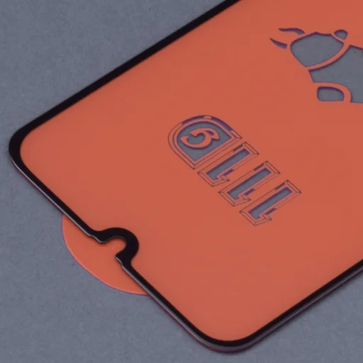  Techsuit - 111D Teljes Borítású / Teljes Ragasztású Üveg - Samsung Galaxy A40 - Fekete üvegfólia - 3