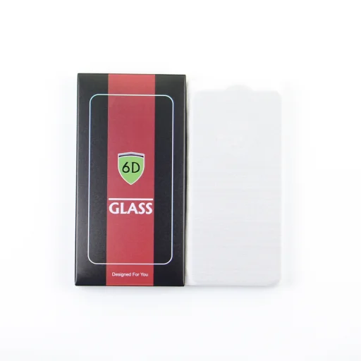 6D edzett üveg iPhone XR / 11 fekete keret 10 az 1-ben üvegfólia - 6