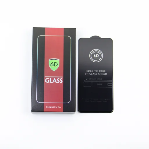 6D edzett üveg iPhone XR / 11 fekete keret 10 az 1-ben üvegfólia - 7