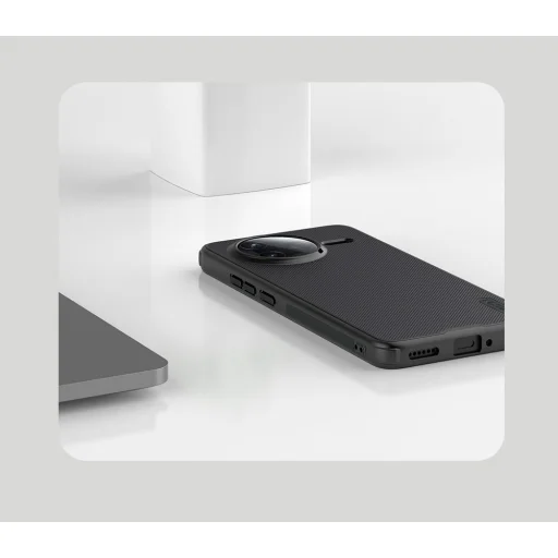 Nillkin Super Frosted PRO hátlap tok Xiaomi Poco F7 Pro-hoz, fekete - 6