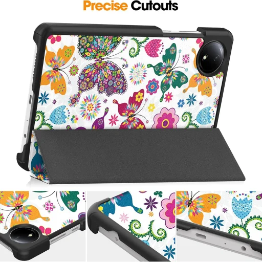  Techsuit - FoldPro - Xiaomi Redmi Pad SE 8.7 - Pillangó tok - 2