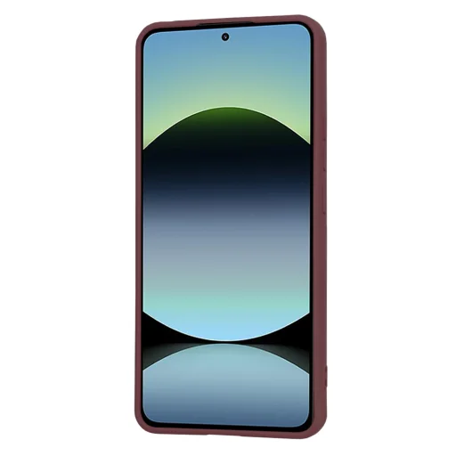  Techsuit - SoftFlex - Xiaomi Redmi Note 14 4G (164,84 x 78,15 x 8,16 mm) - Szilvavörös tok - 2
