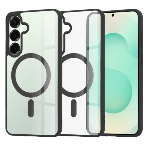  Techsuit - MagSafe Pro - Samsung Galaxy S25 Plus - Fekete tok - 1