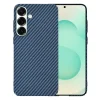  Techsuit - Karbonit Szálhéj - Samsung Galaxy S25 Plus - Ciánkék tok thumbnail