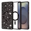  Techsuit - Luxus Csillogó MagSafe - Samsung Galaxy S25 Ultra - Fekete tok thumbnail