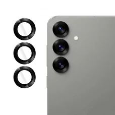  Lito - S+ Kamera Üvegvédő - Samsung Galaxy S25 - Fekete üvegfólia