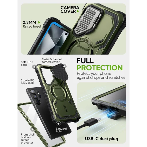  Samsung Galaxy S25 Ultra Arany I-Blason Armorbox tok - 7