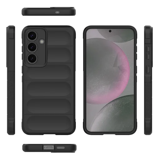  Techsuit - Varázspajzs - Samsung Galaxy S25 - Fekete tok - 9