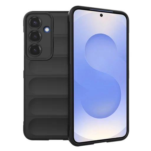  Techsuit - Varázspajzs - Samsung Galaxy S25 - Fekete tok - 1