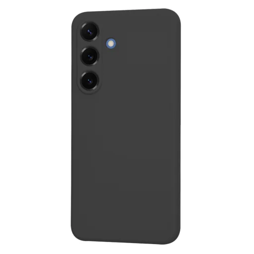  Techsuit - SoftFlex - Samsung Galaxy S25 - Fekete tok - 3