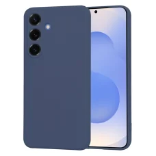  Techsuit - SoftFlex - Samsung Galaxy S25 - Sötétkék tok