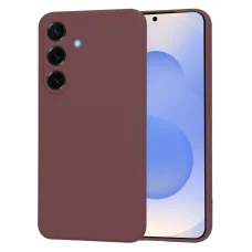  Techsuit - SoftFlex - Samsung Galaxy S25 - Szilvapiros tok