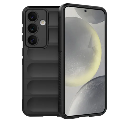  Techsuit - Varázspajzs - Samsung Galaxy S24 - Fekete tok - 1