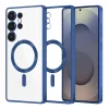  Techsuit - Luxus Kristály MagSafe - Samsung Galaxy S25 Ultra - Mélykék tok thumbnail