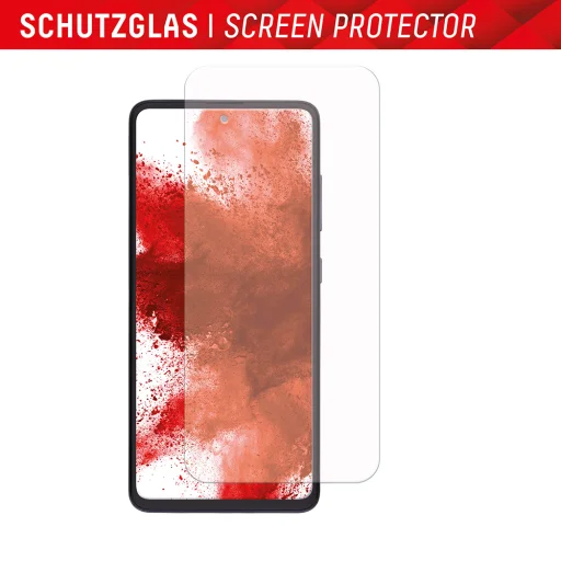  Displex - Prémium [Csomag] Valódi Üveg + Tok - Samsung Galaxy S23 FE - Átlátszó üvegfólia - 2