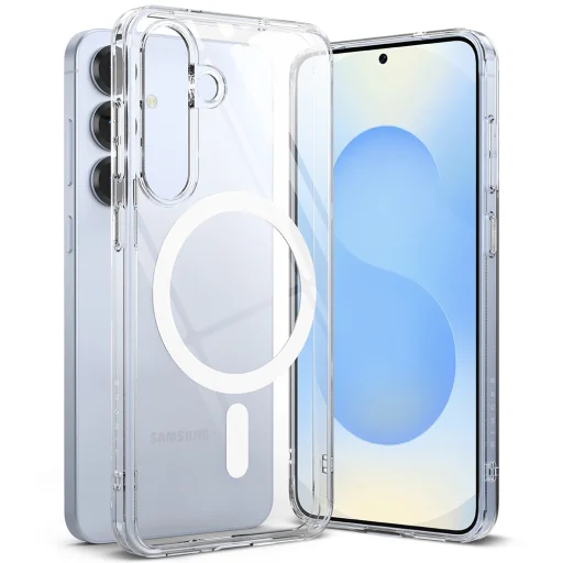  Ringke - Fusion MagSafe - Samsung Galaxy S25 - Átlátszó tok - 1