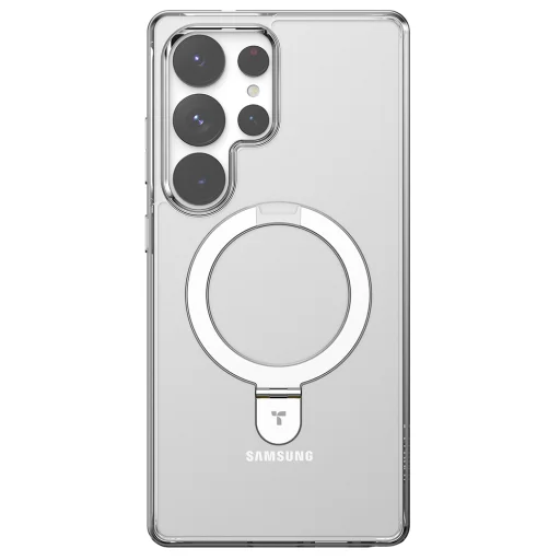 Torras - Ostand Sorozat - Samsung Galaxy S25 Ultra - Átlátszó tok - 3