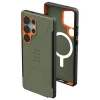  UAG - Civilian Pro MagSafe - Samsung Galaxy S25 Ultra - Olívzöld / Narancs tok thumbnail