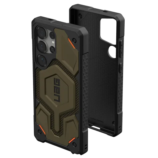  UAG - Monarch Pro MagSafe - Samsung Galaxy S25 Ultra - Kevlar Elem Zöld tok - 1
