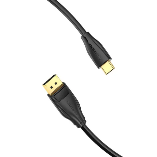 Vention CGYBH USB-C to DisplayPort 1.4 Kábel, 2m, 8K 60Hz/4K 120Hz (fekete) - 2