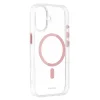 Liavec Glossy Magsafe átlátszó tok iPhone 16 rózsaszín tok thumbnail