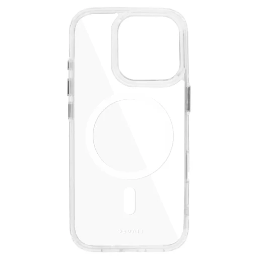 Liavec Glossy Magsafe Átlátszó Tok iPhone 16 Pro Max fehér tok - 5