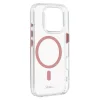 Liavec fényes Magsafe átlátszó tok iPhone 16 Pro-hoz rózsaszín tok - 2