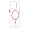 Liavec fényes Magsafe átlátszó tok iPhone 16 Pro-hoz rózsaszín tok - 3