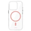 Liavec fényes Magsafe átlátszó tok iPhone 16 Pro-hoz rózsaszín tok - 4