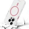 Liavec fényes Magsafe átlátszó tok iPhone 16 Pro-hoz rózsaszín tok - 6