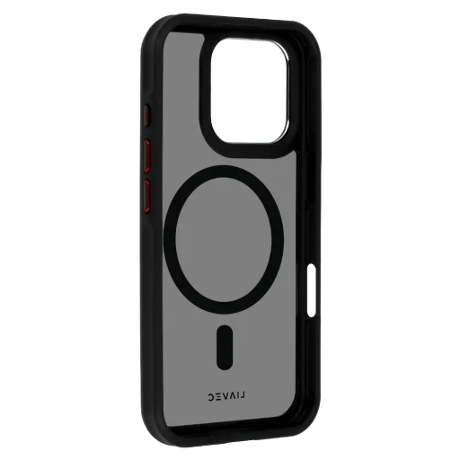 Liavec Hybrid Smoke Magsafe tok iPhone 16 Pro Max - 4