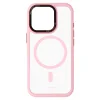 Liavec Hybrid Magsafe Clear tok iPhone 15 Pro Max light pink thumbnail