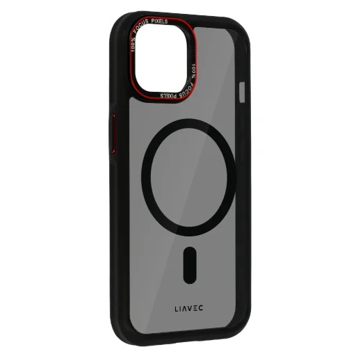 Liavec Hybrid Smoke Magsafe tok iPhone 15 tok - 3
