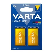 Varta Longlife 9V elem 2db
