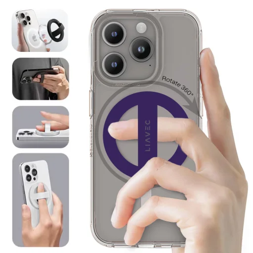 Liavec Ring Magsafe lila gyűrű - 3