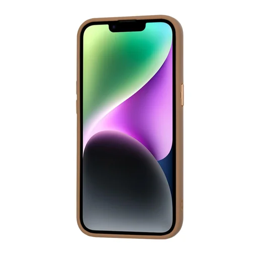  Techsuit - HaloFrost MagSafe Sorozat - iPhone 14 - Homokkőbarna tok - 2