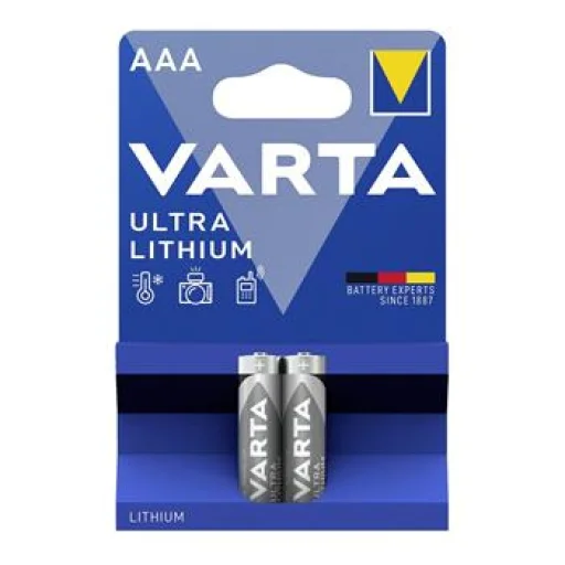 Varta Ultra Lithium AAA elem 2db - 1