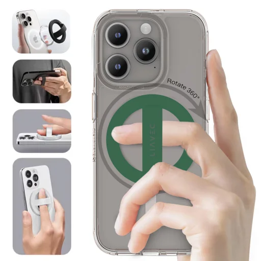 Liavec Ring MagSafe gyűrű zöld - 3