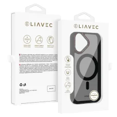 Liavec Hybrid Smoke Magsafe tok iPhone 16 tok